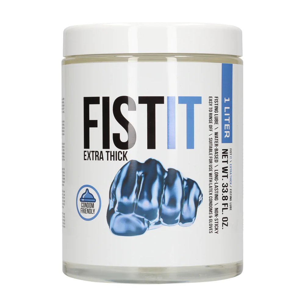 Pharmquests Fist - It Extra Thick - Thick Water Based Lubricant - 1000 ml Tub - silkandsin