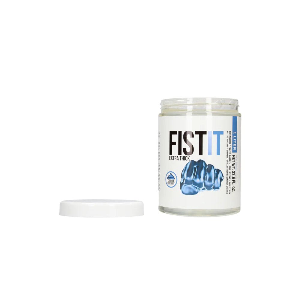 Pharmquests Fist - It Extra Thick - Thick Water Based Lubricant - 1000 ml Tub - silkandsin