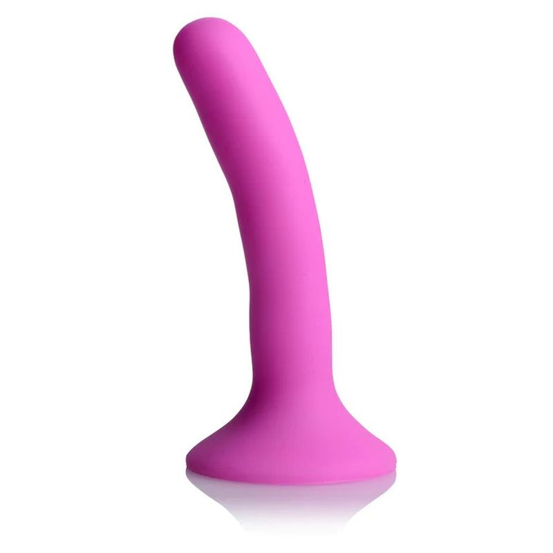 Pink Silicone Strap-On Dildo Small - Silk and Sin