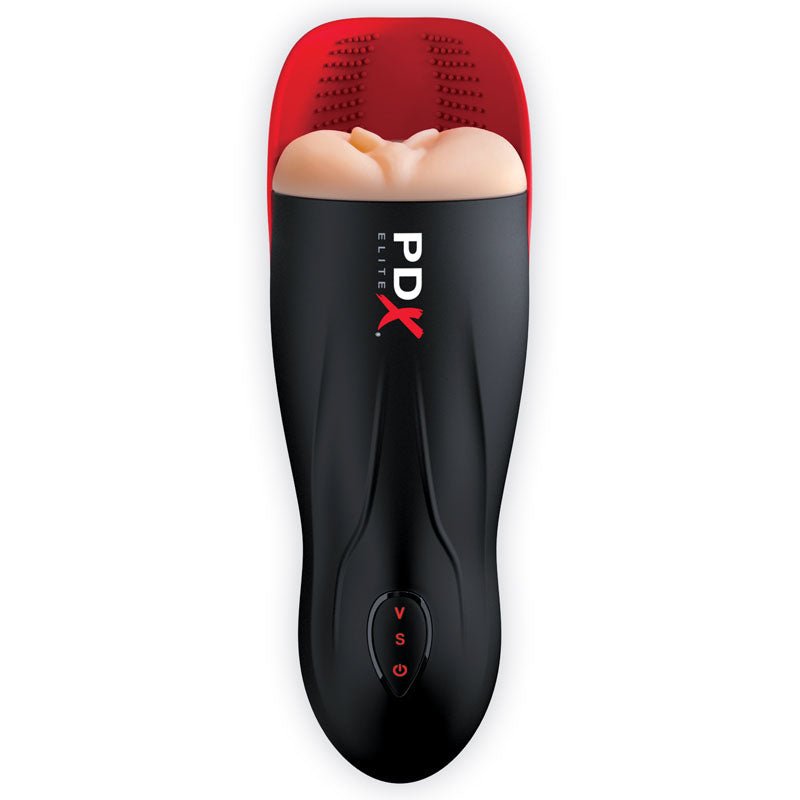 Pipedream Extreme Toys Elite Fuck - O - Matic - USB Rechargeable Sucking Masturbator - silkandsin