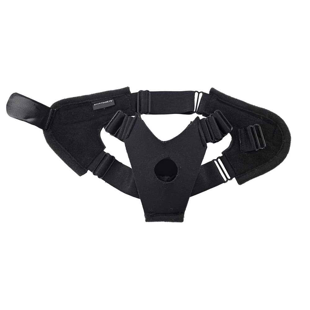 Pivot Flex Foot Strap On - Adjustable Strap - On Harness (No Probe Included) - silkandsin