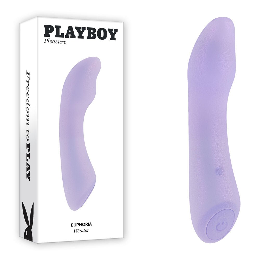 Playboy Pleasure EUPHORIA - Opal 12 cm USB Rechargeable Mini Vibrator - silkandsin