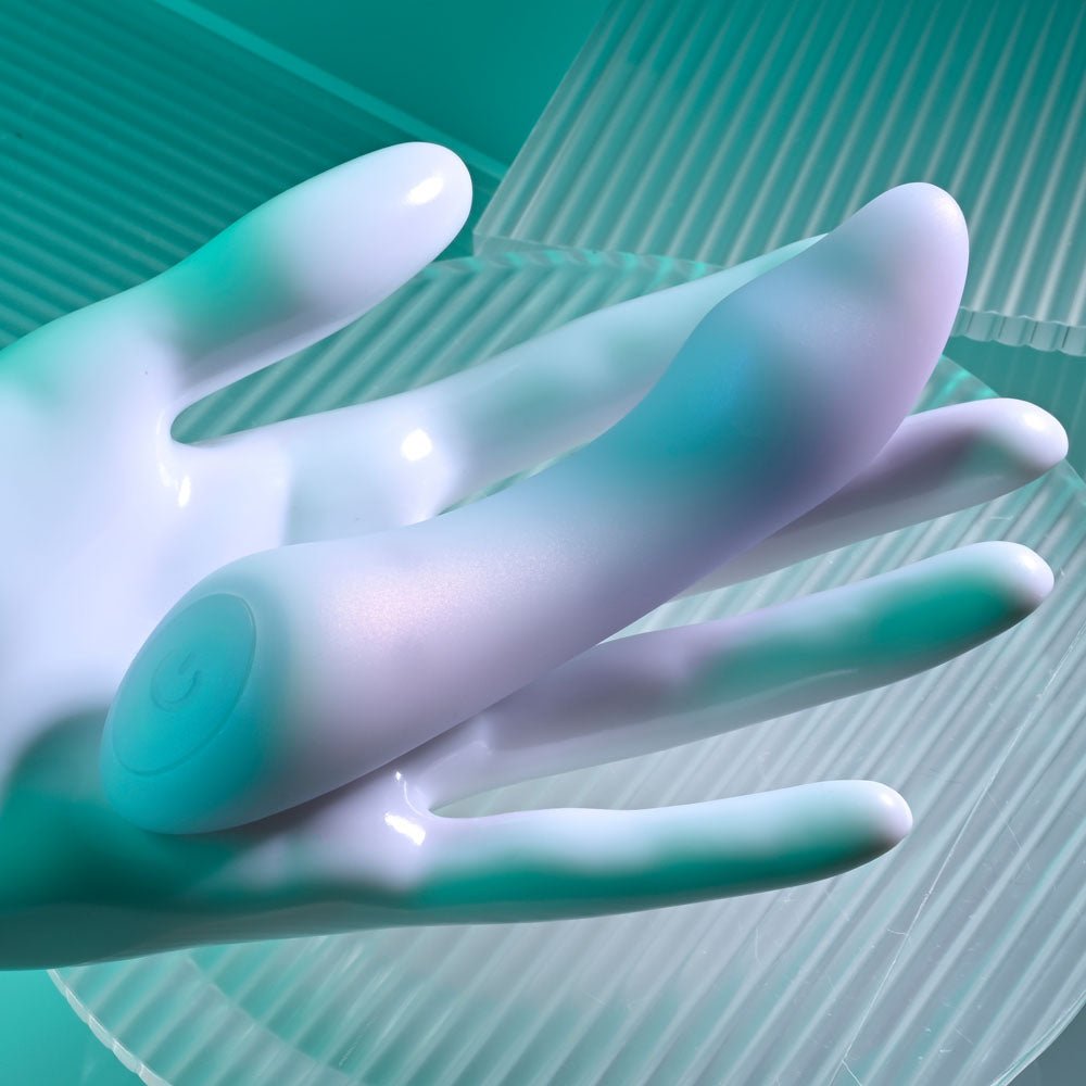 Playboy Pleasure EUPHORIA - Opal 12 cm USB Rechargeable Mini Vibrator - silkandsin