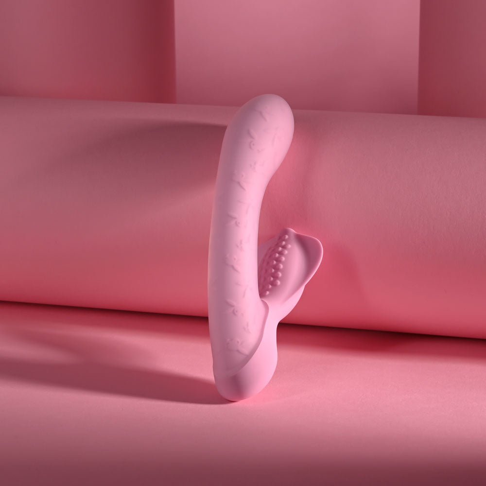 Playboy Pleasure RABBIT PARTY - Pink 15.2 cm USB Rechargeable Rabbit Vibrator - silkandsin