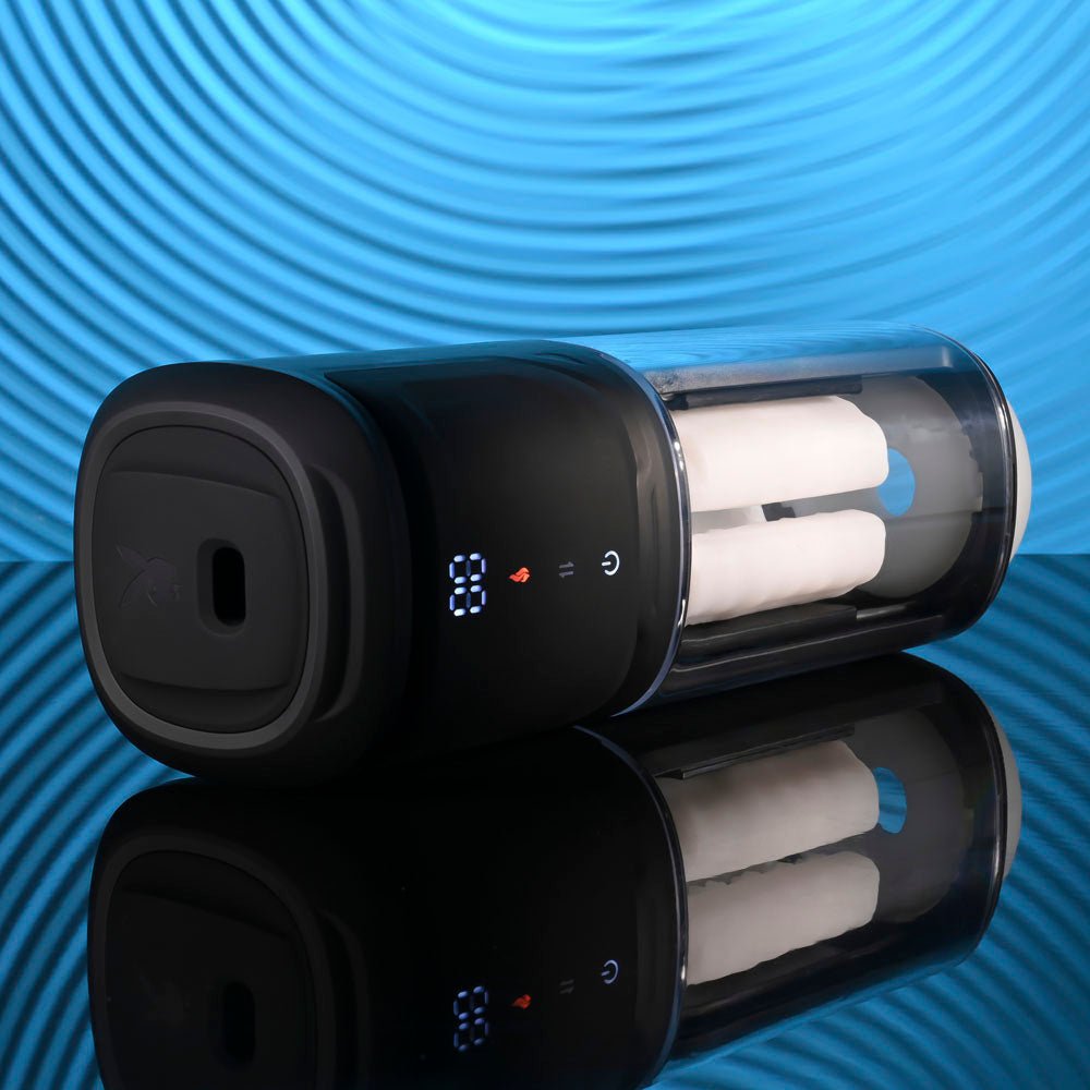 Playboy Pleasure SIDE PIECE - USB Rechargeable Warming Auto Stroker - silkandsin