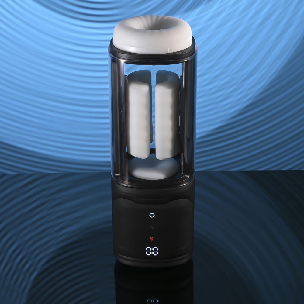 Playboy Pleasure SIDE PIECE - USB Rechargeable Warming Auto Stroker - silkandsin