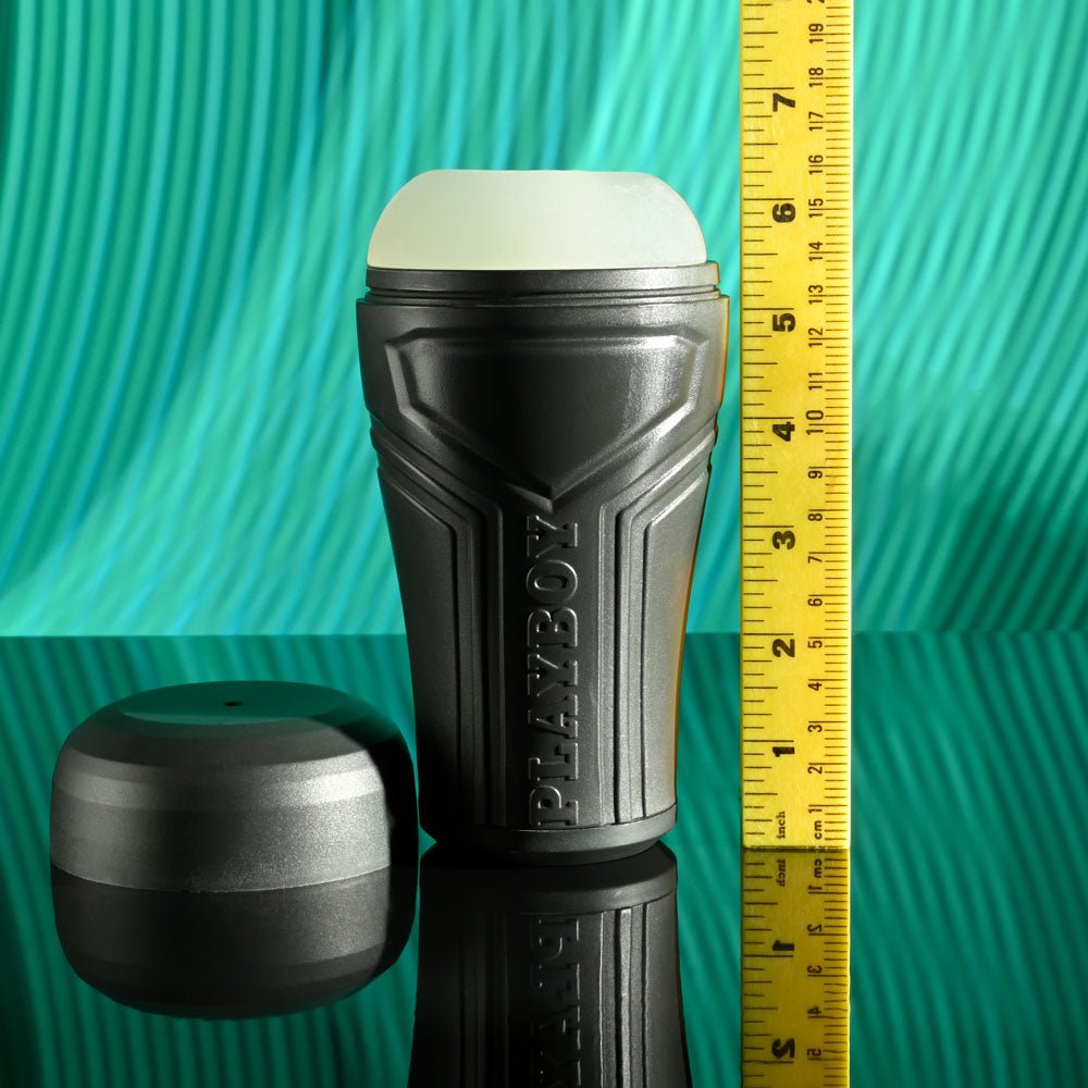 Playboy Pleasure THE URGE SMALL - Clear Small Stroker - silkandsin