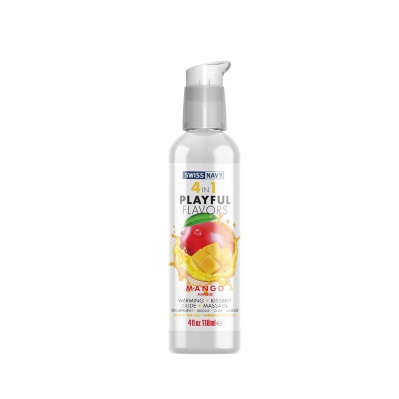 Playful Flavours 4 In 1 Mango 4oz/118ml - Silk and Sin
