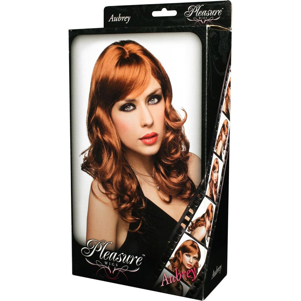 PLEASURE WIGS Aubrey - Red - Redhead Wig - silkandsin