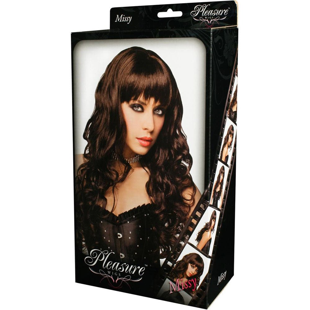 PLEASURE WIGS Missy - Brown - Brunette Wig - silkandsin