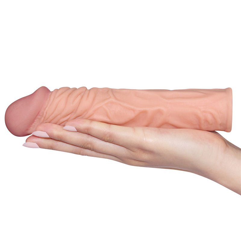 Pleasure X-Tender 2'' Sleeve - Flesh 5.1 cm (2'') Penis Extension Sleeve - Silk and Sin