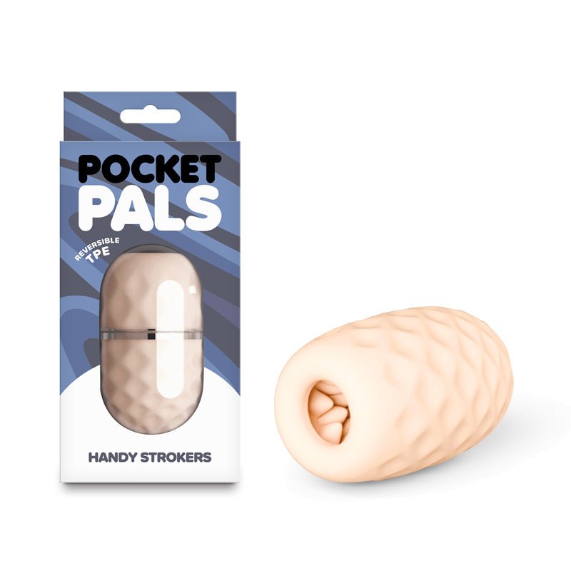 Pocket Pals Diamond - Flesh - Flesh Mini Stroker - Silk and Sin