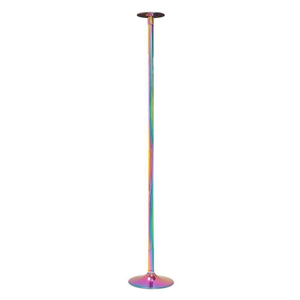 Power Pole Pro - Rainbow - Rainbow Chrome Dance Pole Kit - silkandsin