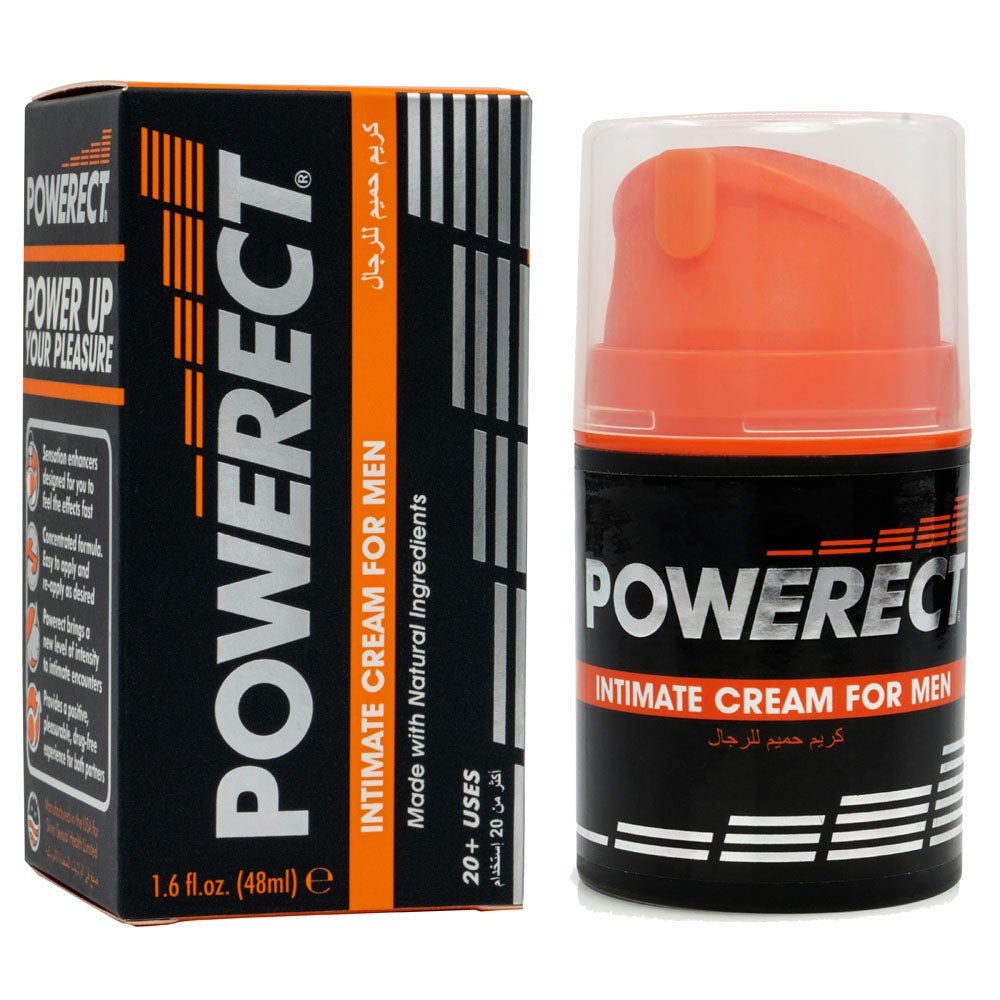 Powerect Intimate Cream - Enhancer Cream for Men - 48 ml Tube - silkandsin