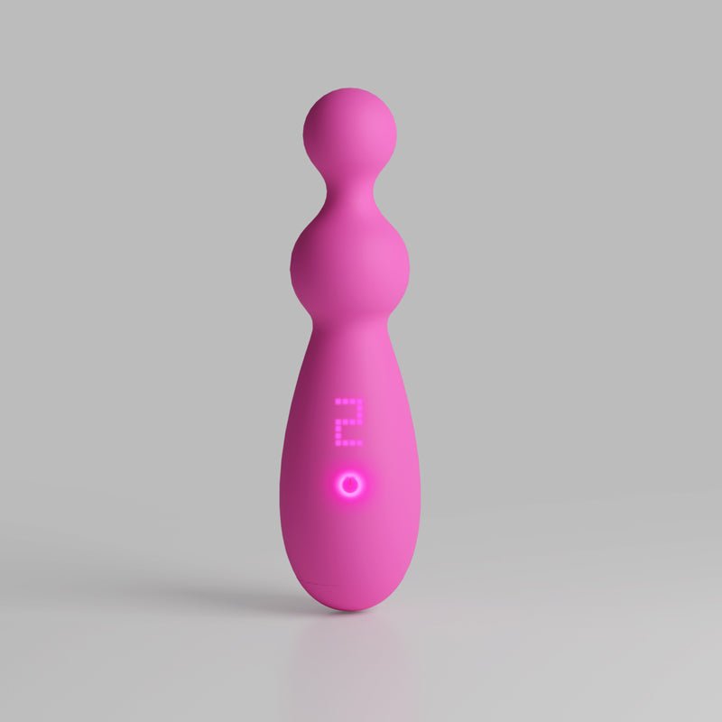 Pretty in Pink Petal - Pink - Pink 15.5 cm USB Rechargeable Vibrator - Silk and Sin