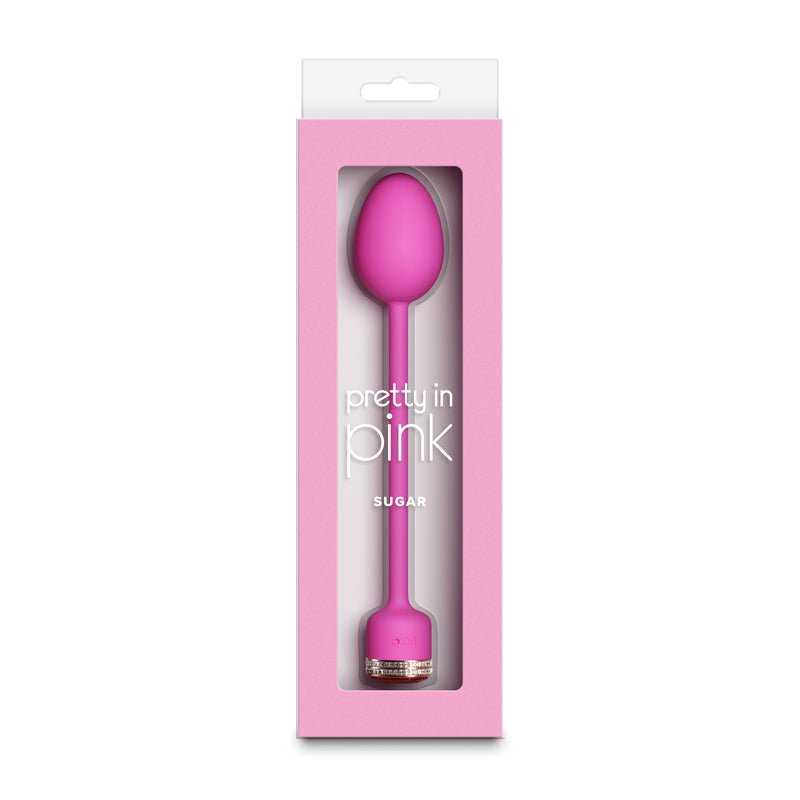 Pretty in Pink Sugar - Pink - Pink 21 cm USB Rechargeable Flexible Vibrator - Silk and Sin