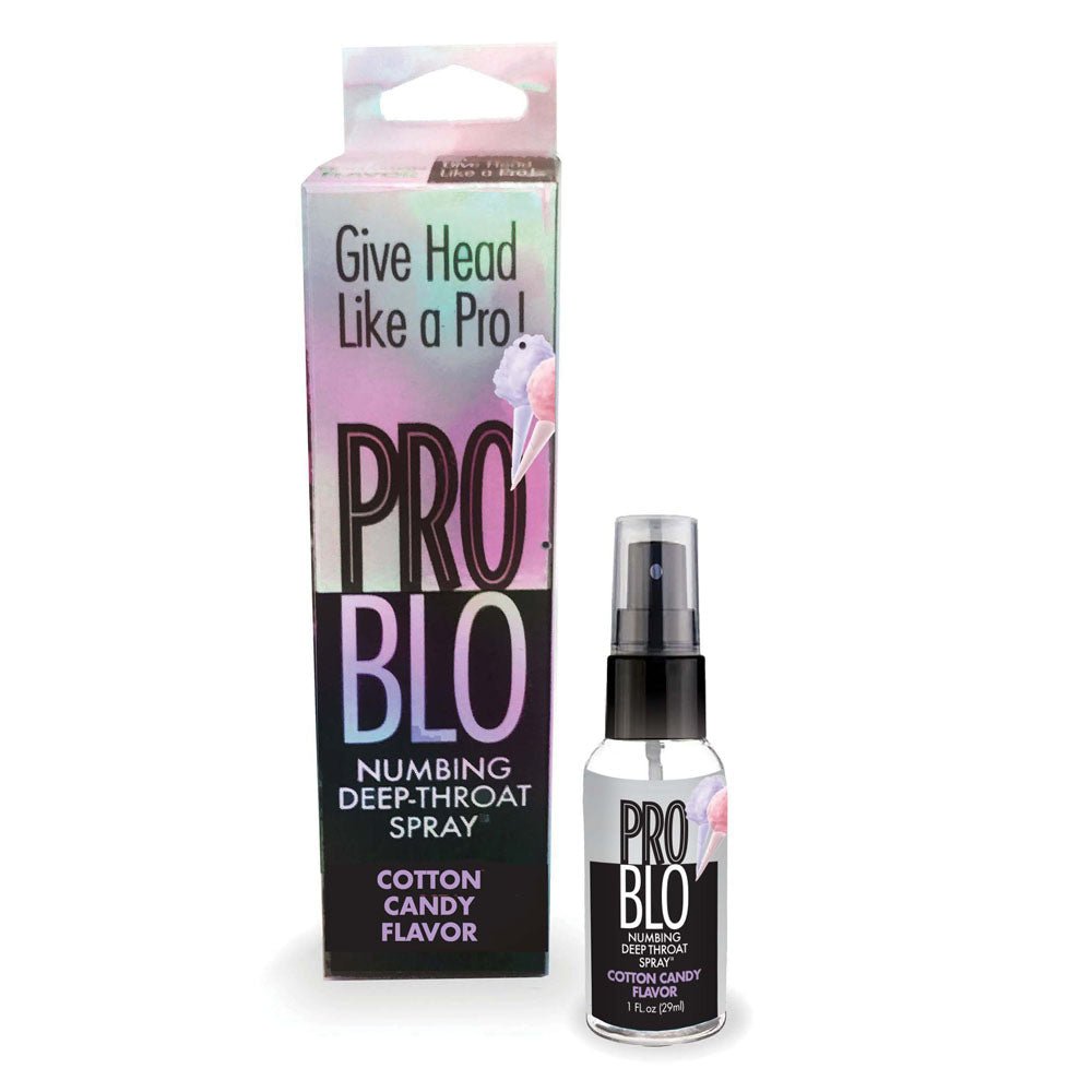 ProBlo Deep Throat Spray - Cotton Candy - Cotton Candy Flavoured Deep Throat Spray - 30 ml - silkandsin