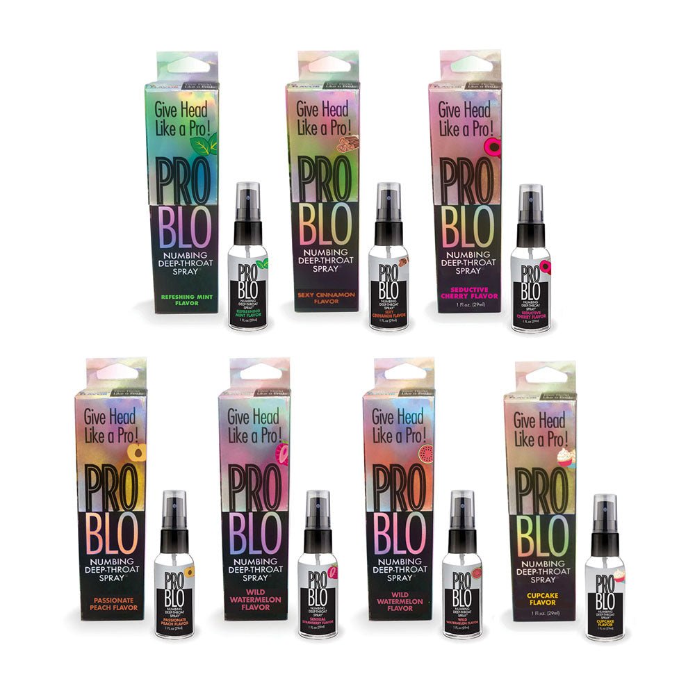 ProBlo Deep Throat Spray - Cupcake - Cupcake Flavoured Deep Throat Spray - 30 ml - Silk and Sin
