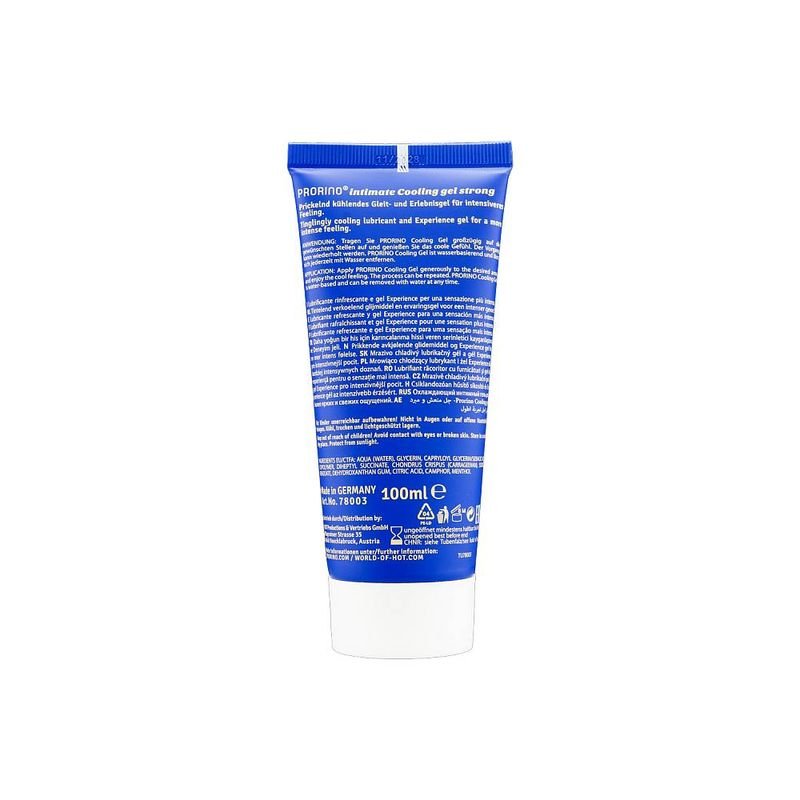 PRORINO Cooling Gel Strong 100ml - Silk and Sin