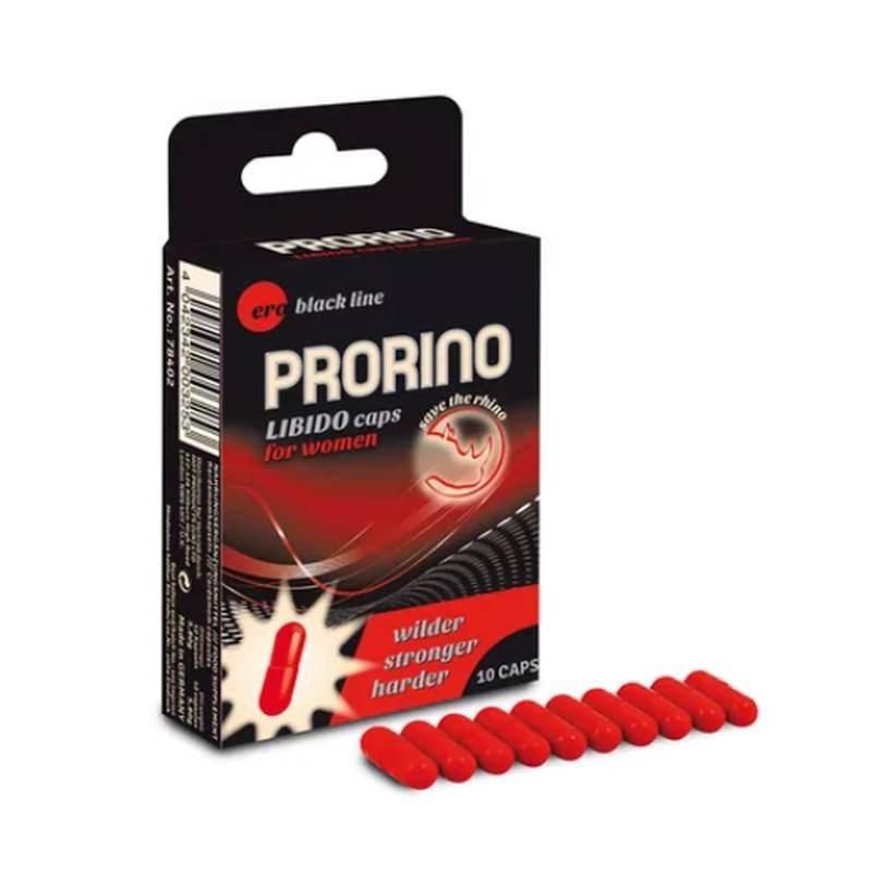 PRORINO Libido Capsules For Women 10 Pc - Silk and Sin