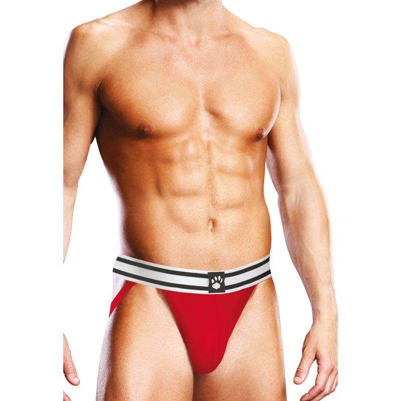 Prowler Jock Red/White - Silk and Sin