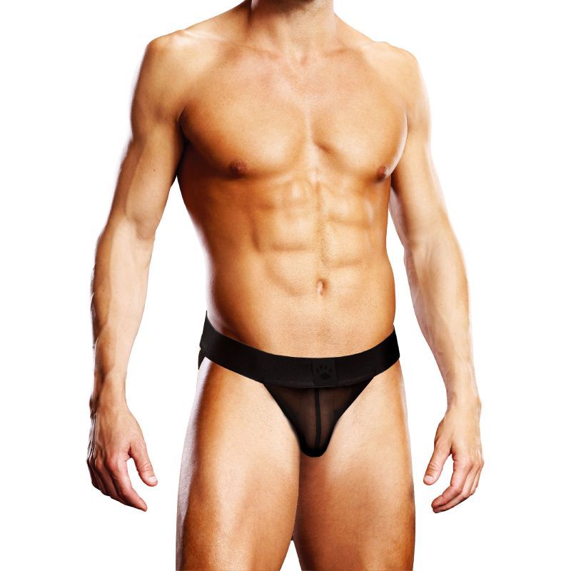 Prowler Mesh Jock Black - Silk and Sin