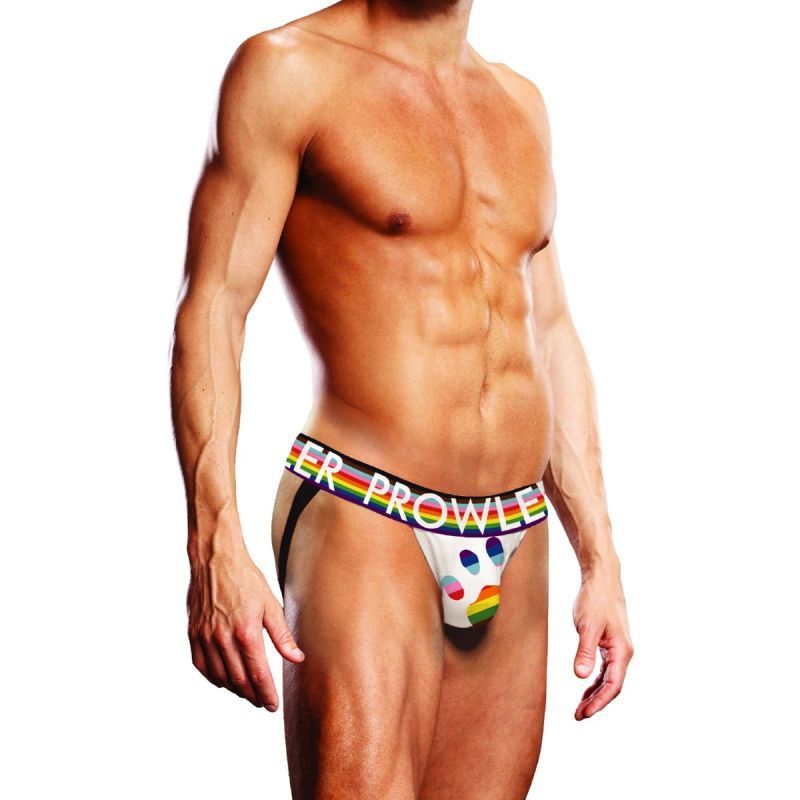 Prowler Oversized Paw Jock White - Silk and Sin
