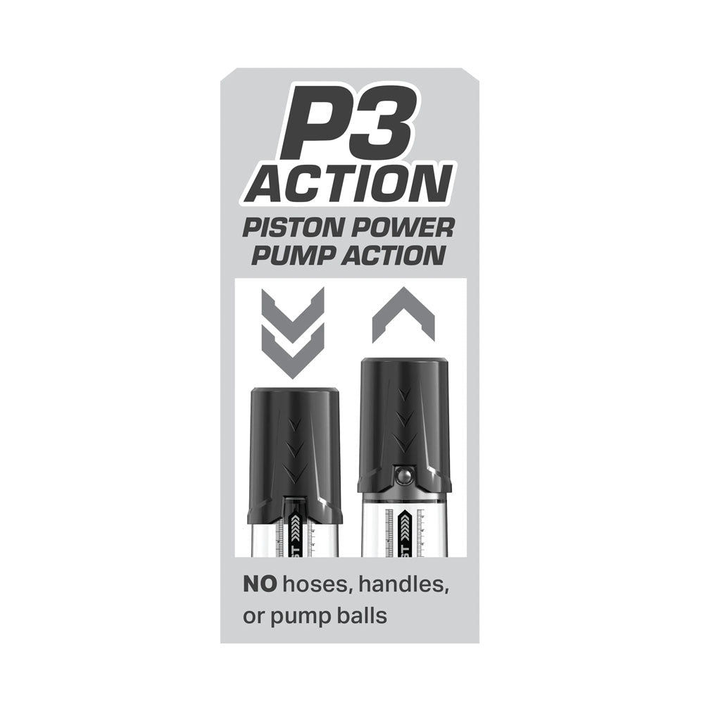 Pump Worx Max Boost - Black - Black Penis Pump - silkandsin