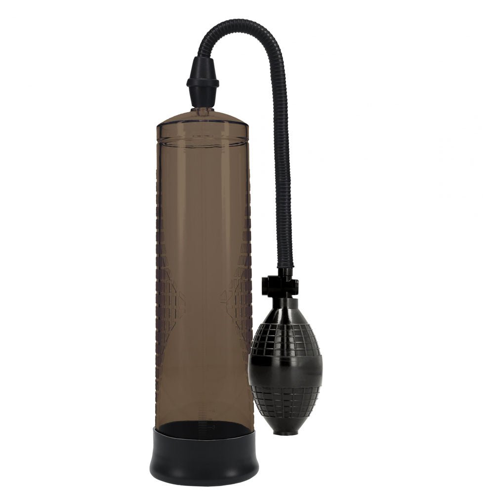 PUMPED Basic Pump 1 - Black - Black Penis Pump - silkandsin