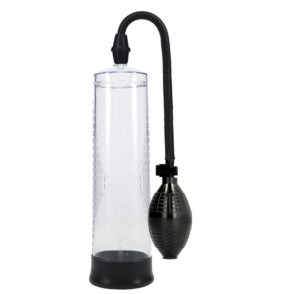 PUMPED Basic Pump 1 - Transparent - Clear Penis Pump - silkandsin