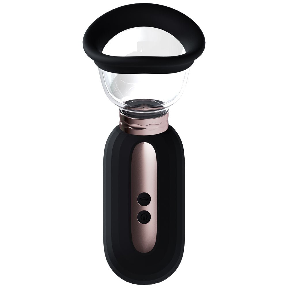 PUMPED Dazzling Auto Ladies Pump - Black - Black USB Rechargeable Ladies Pump - silkandsin