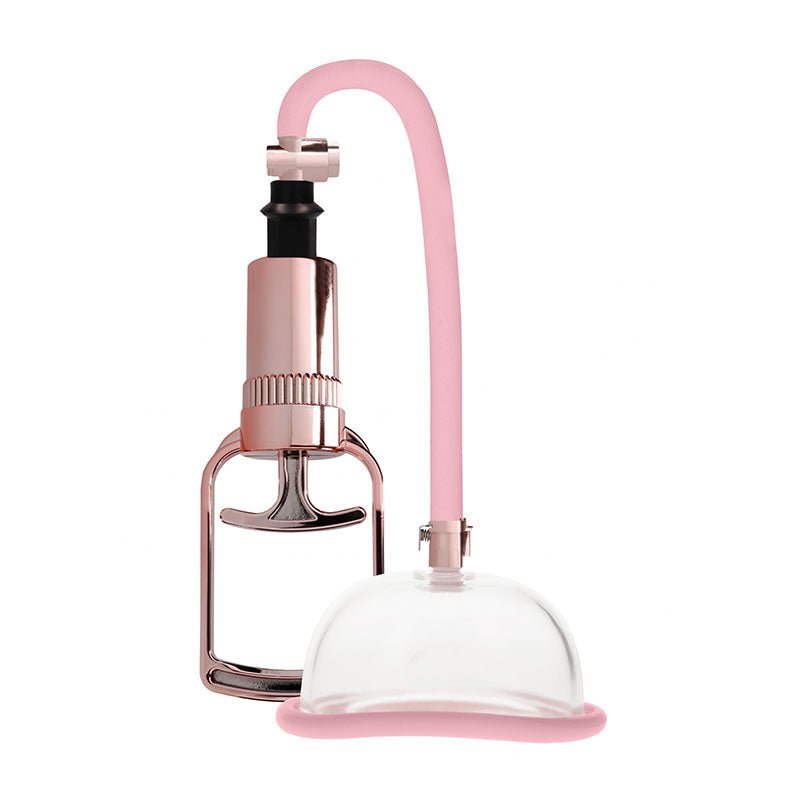 Pumped Pussy Pump - Rose Pink Vagina Pump - silkandsin