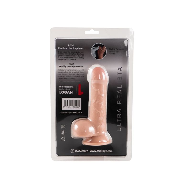 Raw Ultra Realistic Double Layered Dildo Logan - Silk and Sin