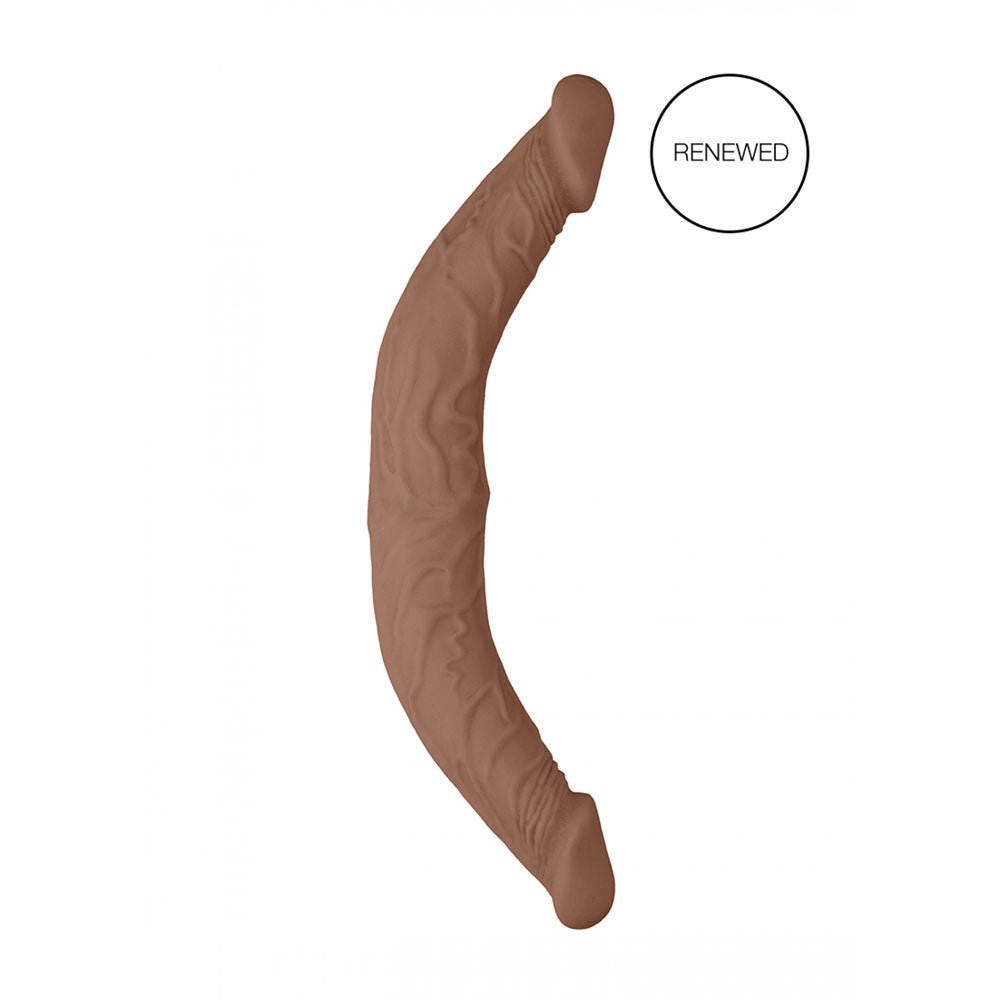 REALROCK 14'' Double Dildo - Tan 36 cm Double Dong - silkandsin