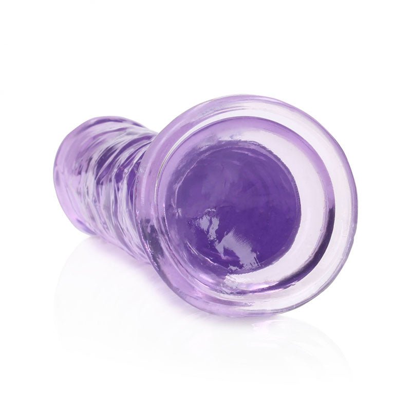 REALROCK 18 cm Straight Dildo - Purple - Purple 18 cm (7'') Dong - silkandsin