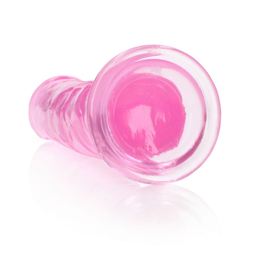 REALROCK 28 cm Straight Dildo - Pink - Pink 28 cm (10'') Dong - Silk and Sin