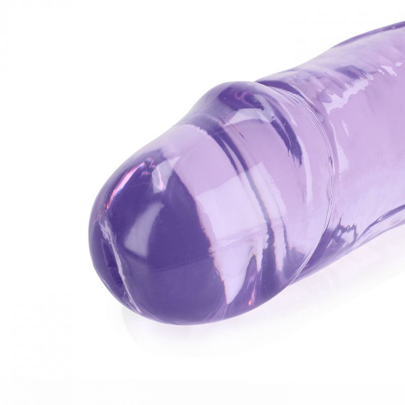 REALROCK 45 cm Double Dong - Purple - Purple 45 cm (18'') Double Dong - silkandsin