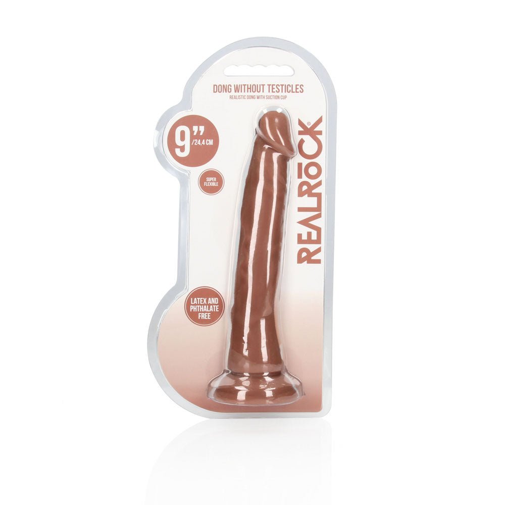 REALROCK 9'' Realistic Dildo - Tan - Tan 22.9 cm Dong - Silk and Sin