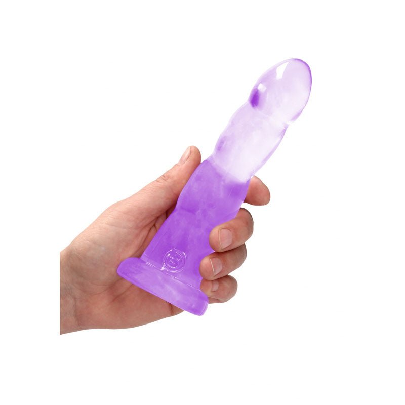 REALROCK Non Realistic Dildo With Suctio - silkandsin