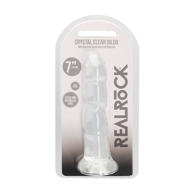 REALROCK Non Realistic Dildo With Suctio - silkandsin