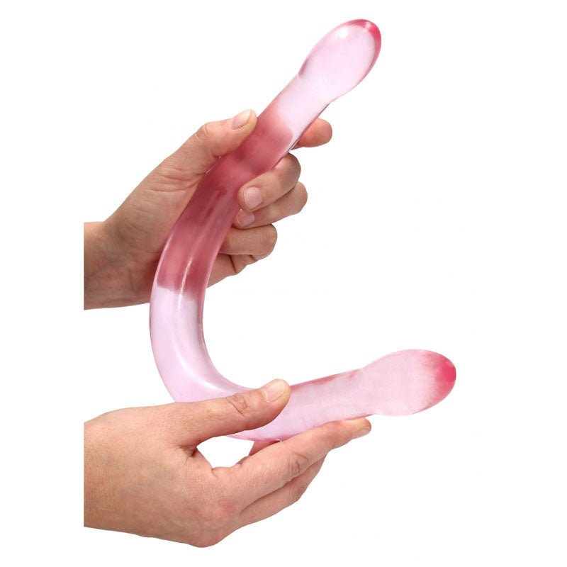 REALROCK Non Realistic Double Dong 17'' - Pink 42 cm Double Dong - silkandsin