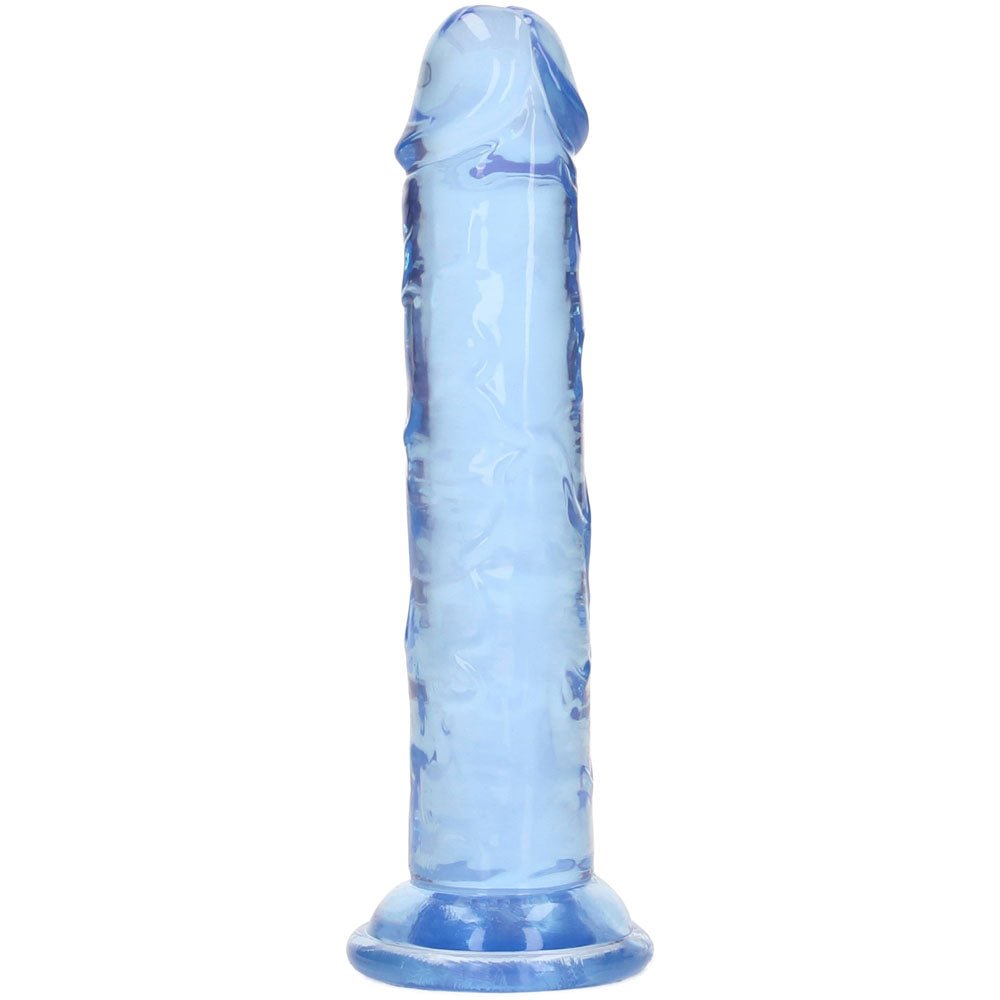 REALROCK Realistic 5'' Dildo - Blue - Blue 12.7 cm Dildo - Silk and Sin