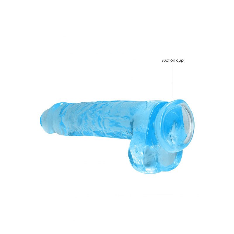 REALROCK Realistic Dildo With Balls 9IN - silkandsin