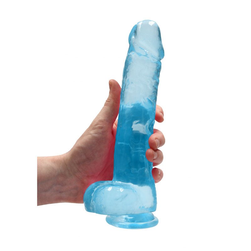 REALROCK Realistic Dildo With Balls 9IN - silkandsin