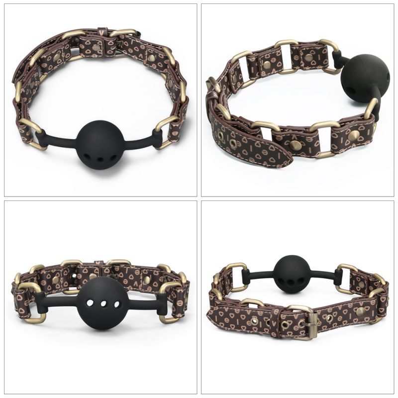 Rebellion Reign Ball Gag - Silk and Sin