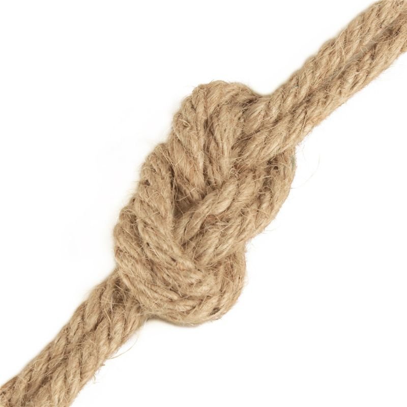 Rebellion Reign Rustic Hemp Bondage Rope - Silk and Sin