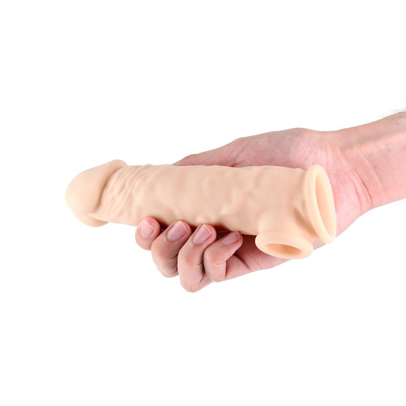 Renegade Annex - Thick - Flesh - Flesh 18.6 cm Penis Extender Sleeve - Silk and Sin