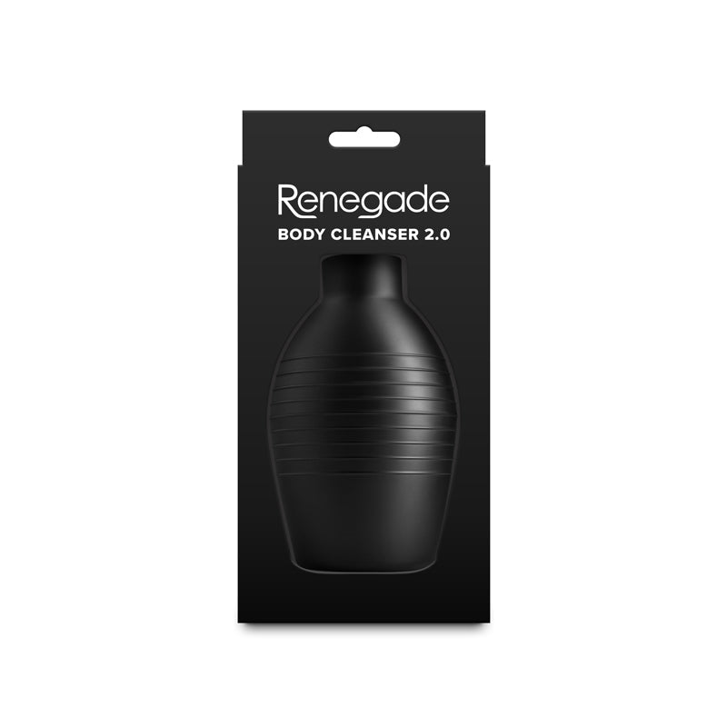 Renegade Body Cleanser 2.0 - Black - Black Unisex Douche - Silk and Sin