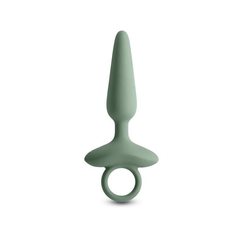 Renegade Maverick - Sage - Green 15 cm USB Rechargeable Vibrating Butt Plug - Silk and Sin