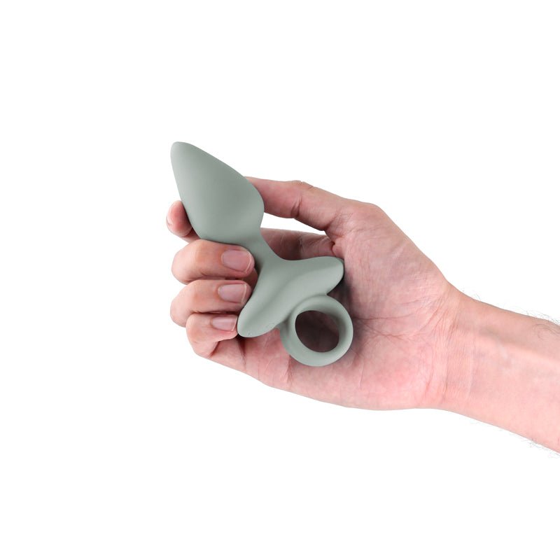 Renegade Orion - Sage - Green 13 cm USB Rechargeable Vibrating Butt Plug - Silk and Sin